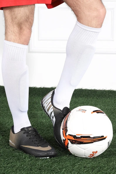 Walked 401 Siyah A.yaldız Halısaha Erkek Futbol Spor Ayakkabı - 3