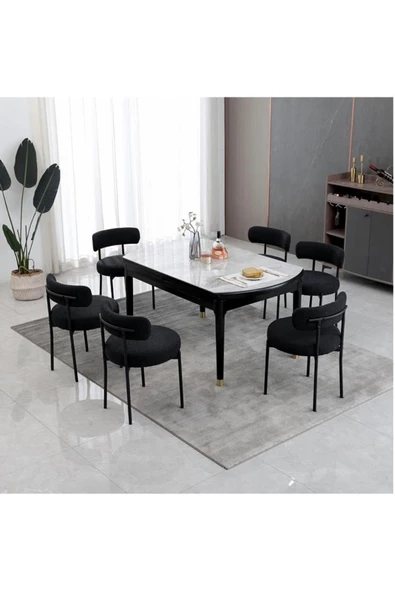 BiSandalye SANDALYE MUTFAK,SALON,CAFE,RESTAURANT,OTEL,İÇMEKAN SANDALYESİ TEDDY,TREND,ELİSA,ROLS,EYLÜL - Resim 3