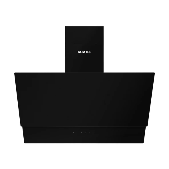 Kumtel Siyah Dokunmatik Cam Davlumbaz DA6-895