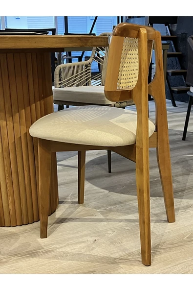 BiSandalye Hazeran Ahşap Sandalye Mutfak Cafe Salon - Resim 5