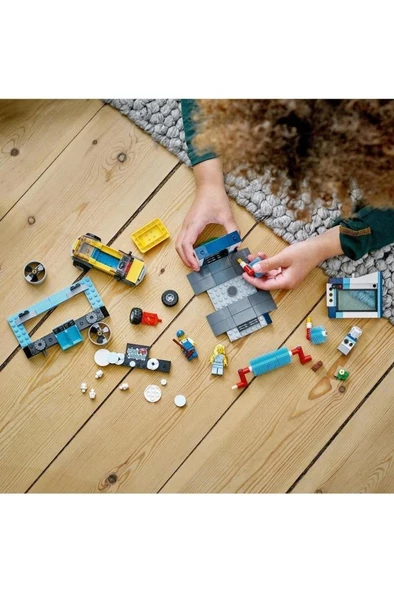 LEGO ®  City Oto Yıkama 60362 - 6 Yaş ve Üzeri Çocuklar İçin Bir Araba - Resim 9