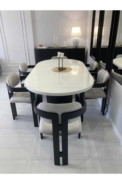 BiSandalye Ahşap Sandalye T Sandalye Mutfak Sandalyesi Salon Sandalyesi Yemek Odası Sandalyesi Teddy Sandalye - 4