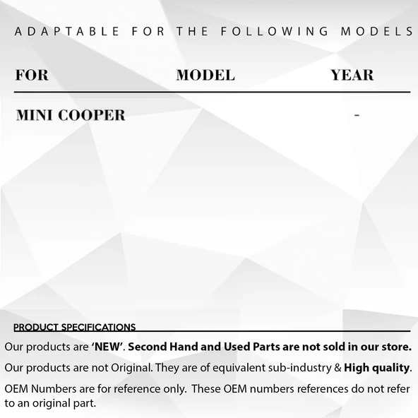 Mini Cooper için Panaromik Sunroof Motor Dişlisi Mil ile (62 Diş, Çap:4,9 cm) - 4
