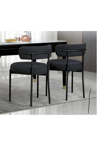 BiSandalye SANDALYE MUTFAK,SALON,CAFE,RESTAURANT,OTEL,İÇMEKAN SANDALYESİ TEDDY,TREND,ELİSA,ROLS,EYLÜL - Resim 5