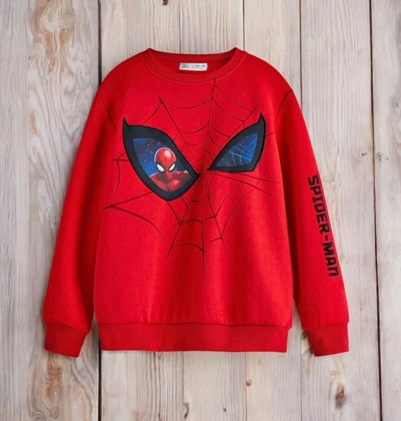 Spiderman Çocuk Sweatshirt - 2