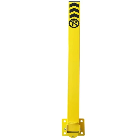 Otopark Direk Kilitli Bariyer Demiri Katlanır Araç Kilitli Yatar Park Bariyeri 75 cm (2 ADET) - 3