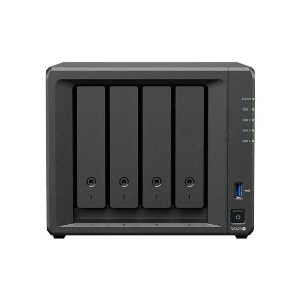 SYNOLOGY DS923-16G PLUS RYZEN R1600-16GB RAM- 4-diskli Nas Server (Disksiz) - 4