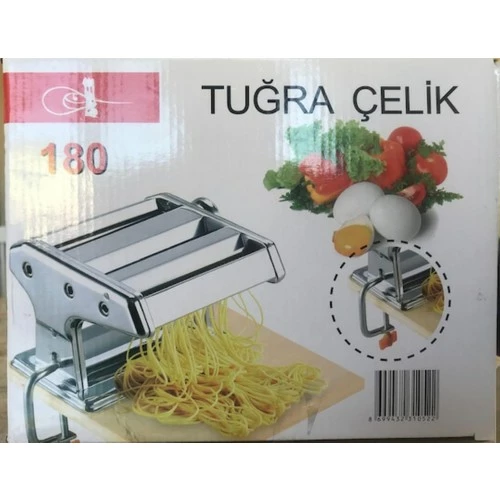 Tuğra Çelik 180 mm Erişte Makarna Makinesi (4825)