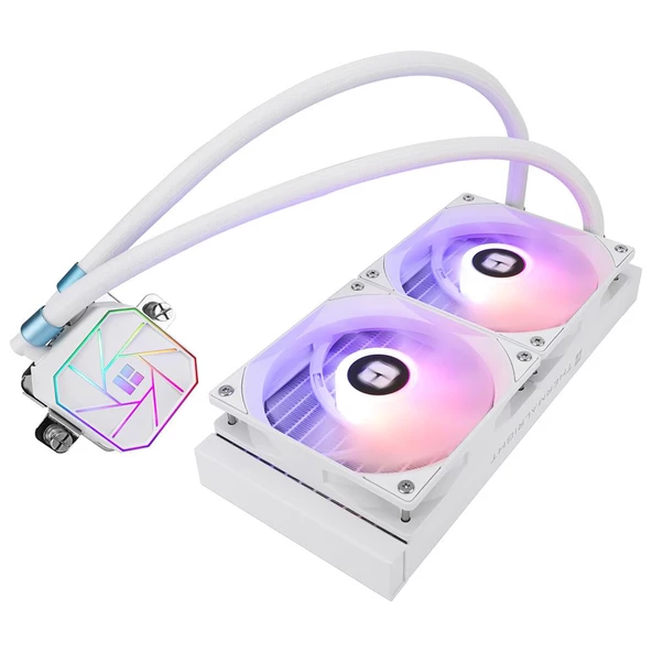 Thermalright Aqua Elite 240mm V3 WHITE ARGB Sıvı Soğutucu - 2