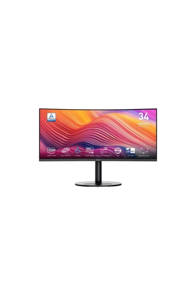 MSI Modern MD342CQP 34 3440x1440 120Hz 1ms HDMI DP Type-C Adaptive Sync Monitör