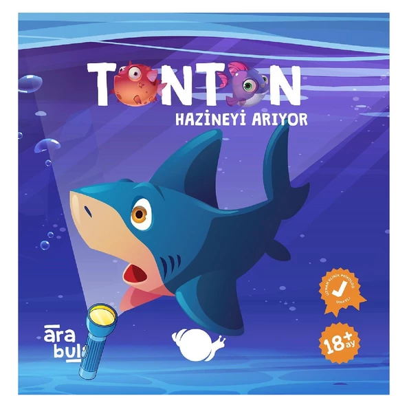 Çikolata Yayınları Ara Bul Fenerli Kitap Monmon-Bonbon-Tonton-Ponpon Set-Meltem Erinçmen KTP - 5