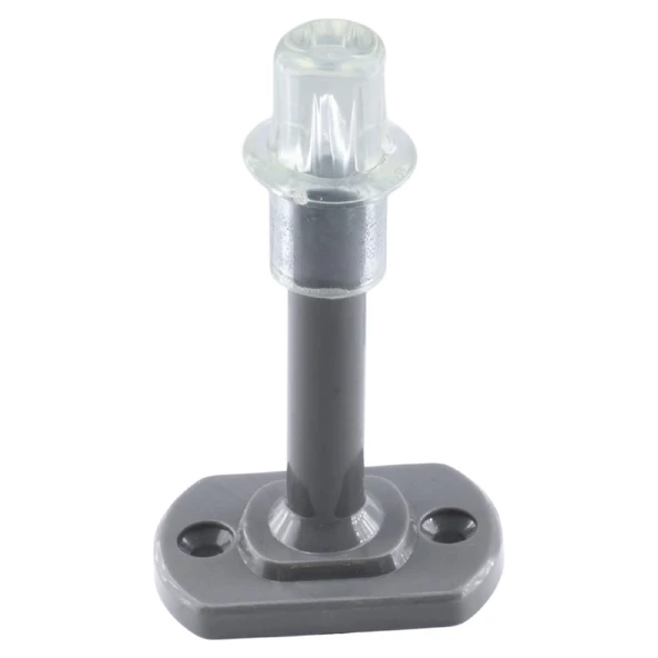 Plastik Stoper Kapı Pencere Arkası Gri Renk Tampon 8 CM Vidalı Duvar Koruyucu Silikon 5 Adet - Resim 4