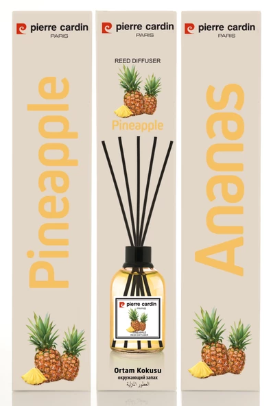 Pierre Cardin Reed Diffuser 110 ml  - Pineapple - Ananas - Oda Kokusu - 4