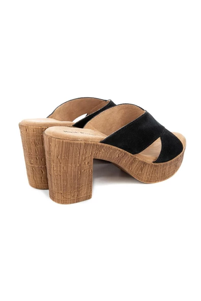 Hush Puppies Bala Anatomik Taban Hakiki Deri Kadın Terlik - 11
