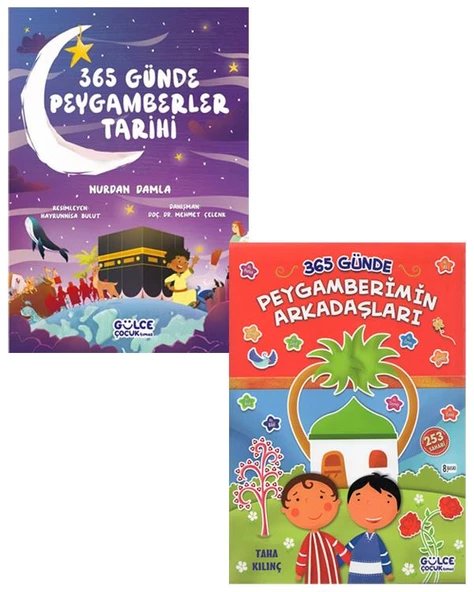 365 Günde Peygamberler Tarihi ve 365 Günde Peygamberimin Arkadaşları Set Timaş Çocuk ürün görseli