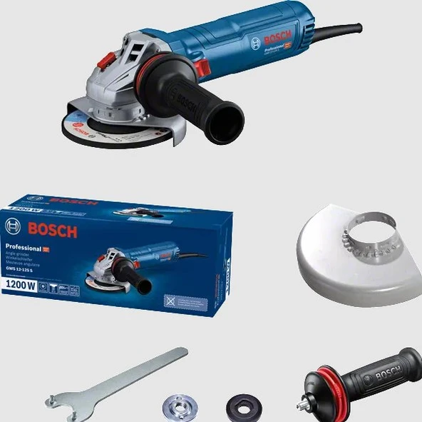 Bosch Gws 12-125 S Avuç Taşlama Makinesi