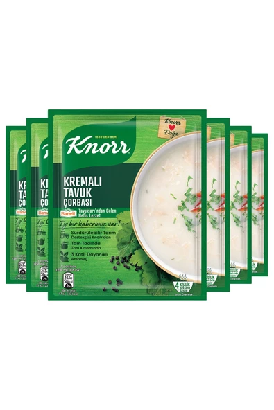 Knorr Kremalı Tavuk Çorbası 69 gr X 6 Adet