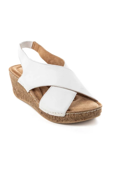 Hush Puppies Aina Anatomik Taban Topuk Dikeni Hakiki Deri Kadın Sandalet - 5