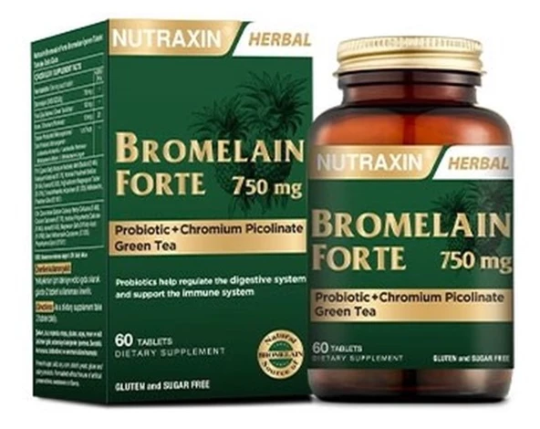 Nutraxin Bromelain Forte 60 Tablet