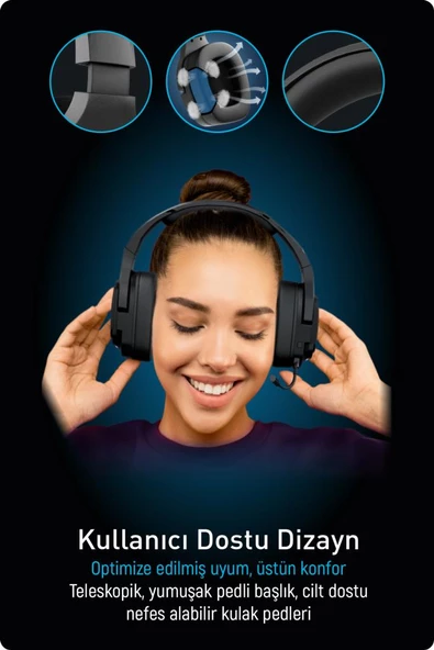 Fashcolle G926 Pro Wireless Oyuncu Kulaklığı - 4