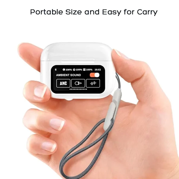 Dunspin DS-PRO6 ANC&ENC Max - Ekranlı Akıllı Bluetooth Kulaklık - 3