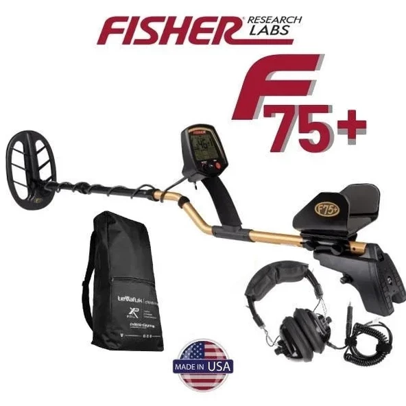 FISHER F75+ DEFİNE DEDEKTÖRÜ - 28cm DD Başlık İle