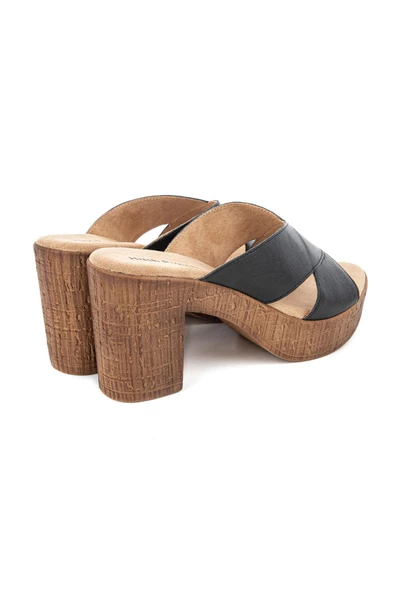Hush Puppies Bala Anatomik Taban Hakiki Deri Kadın Terlik - 10