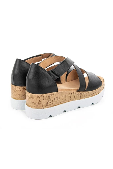 Hush Puppies Viegli Anatomik Taban Hakiki Deri Kadın Sandalet - 7