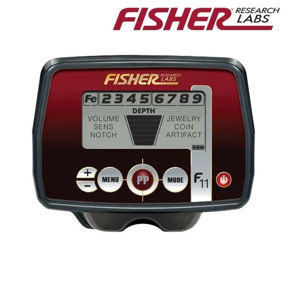 FISHER F11 DEFİNE DEDEKTÖRÜ - 18cm Başlık ile - 2