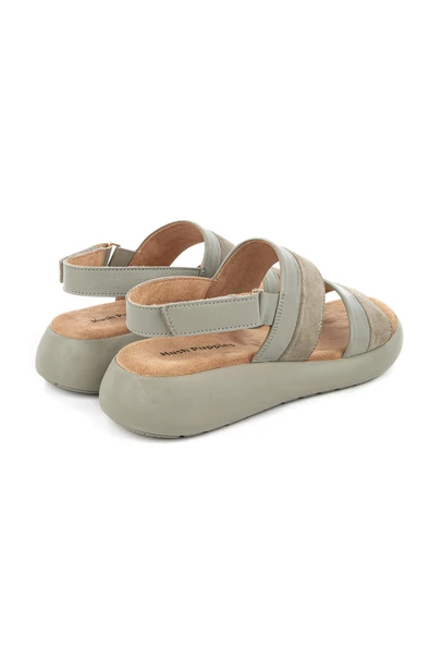 Hush Puppies Lett Anatomik Taban Hakiki Deri Kadın Sandalet - 11