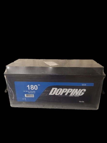 DOPPİNG 180 AH AKÜ 2024 ÜRETİM