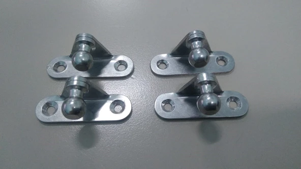 PASLANMAZ 316 4 ADET BRAKET BAĞLANTI APARATI AMORTİSÖR-DOLAP