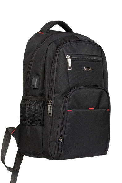 Dada 06 Laptop Bölmeli 15. İnç Su Geçirmez Kumaş Günlük Okul Sırt Çantası - 12