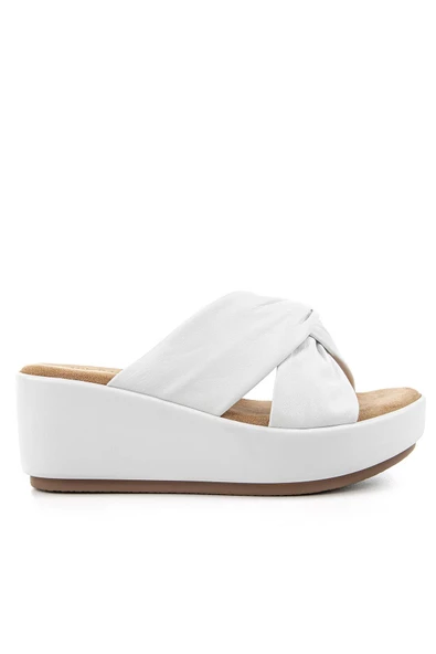 Hush Puppies Been Anatomik Taban Hakiki Deri Kadın Terlik - 2