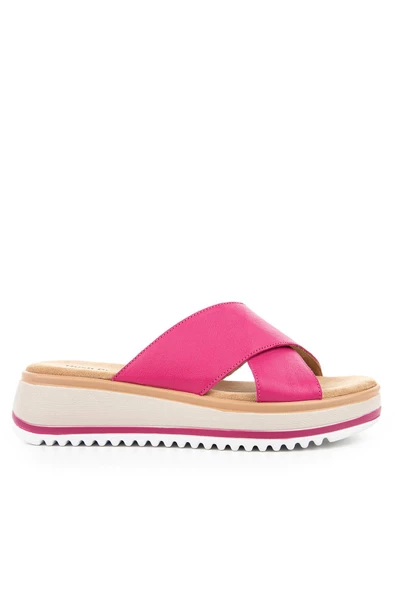 Hush Puppies Hou Anatomik Taban Hakiki Deri Kadın Terlik - 4