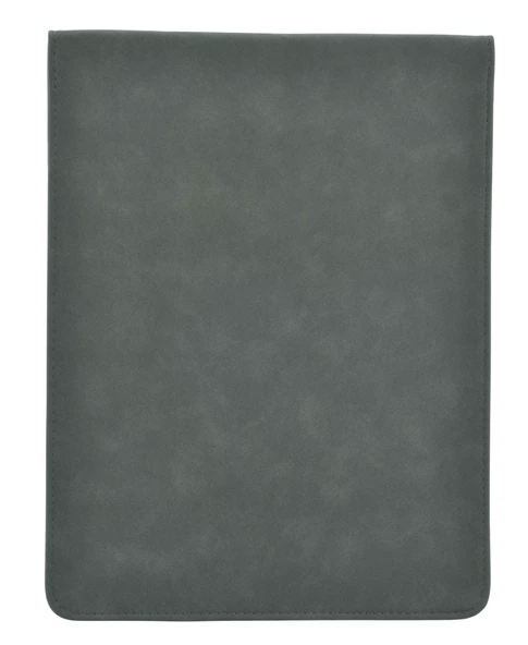 15.4" Deri Ince Çift Mıknatıslı Macbook Bilgisayar Kılıfı Koruma Çantası Gri (28,5x39.5CM) - 2