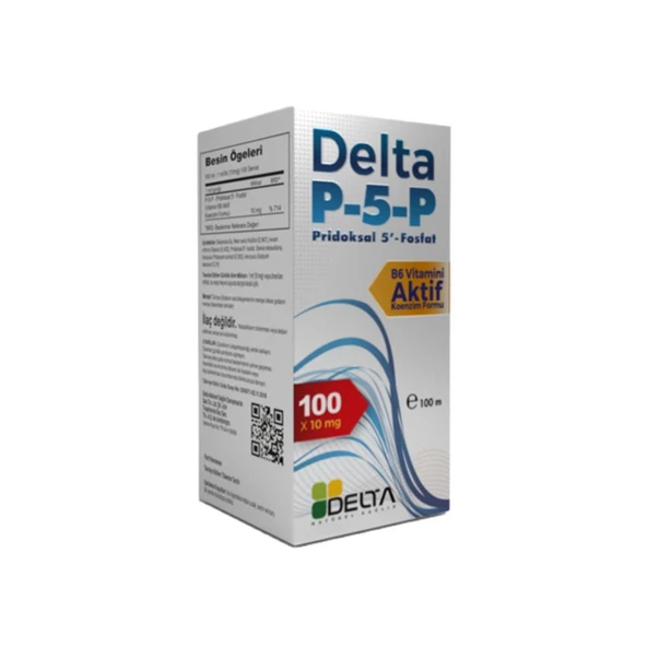 Delta P-5-P 100x10 Mg Şurup 100 Ml- SKT:12/2027 - Resim 2