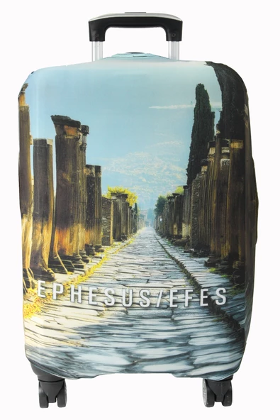 My Saraciye 117 Efes / Ephesus VALİZ / BAVUL Büyük, Orta, Kabin Boy Kılıf Seti - 117 Efes / Ephesus - 5