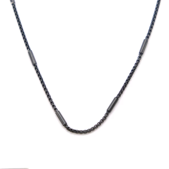Çelik Zincir 316L Çelik Siyah Burma Model ZN-310