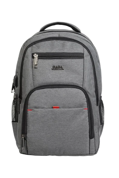 Dada 06 Laptop Bölmeli 15. İnç Su Geçirmez Kumaş Günlük Okul Sırt Çantası - 10