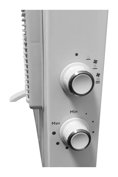 Hc-2952 2500 Watt Fanlı Beyaz Konvektör Isıtıcı New Series - 6