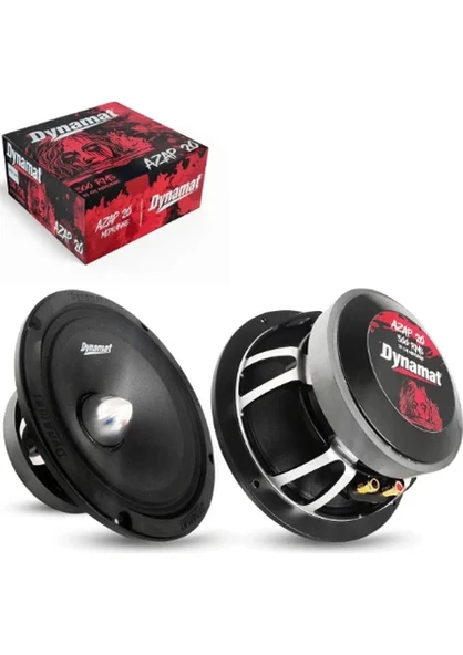 Azap 20 20CM 300w rms Midrange İkili Takım
