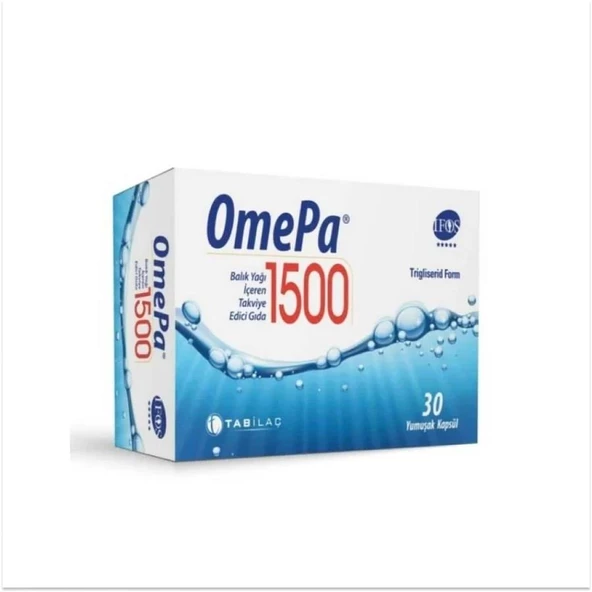 Omepa Balık Yağı 1500 mg 30 Kapsül