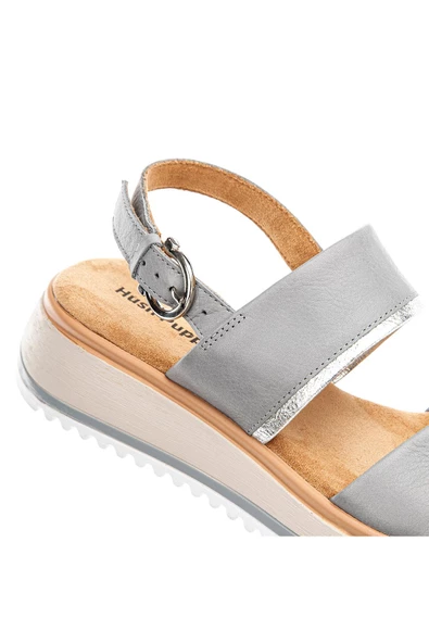 Hush Puppies Feliz Anatomik Taban Hakiki Deri Kadın Sandalet - Resim 11