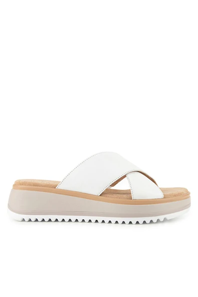 Hush Puppies Hou Anatomik Taban Hakiki Deri Kadın Terlik - 1