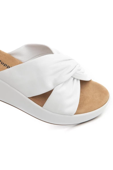 Hush Puppies Been Anatomik Taban Hakiki Deri Kadın Terlik - 6