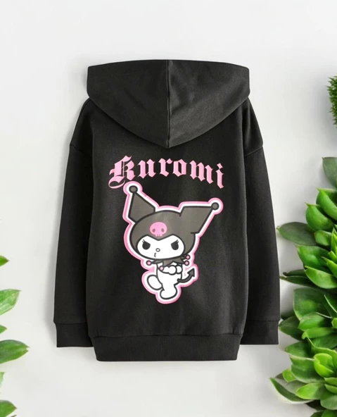 Kuromi Kız Çocuk Hırka - 3