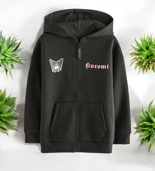 Kuromi Kız Çocuk Hırka - 2
