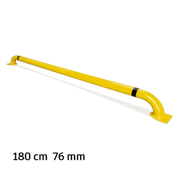Otopark Bariyeri Ankara Araç Stoperi Park Sonlandırma Stop Demiri 180cm 76mm 2.5mm