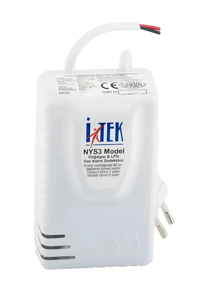İtek Alarmlı Gaz Dedektörü NYS3